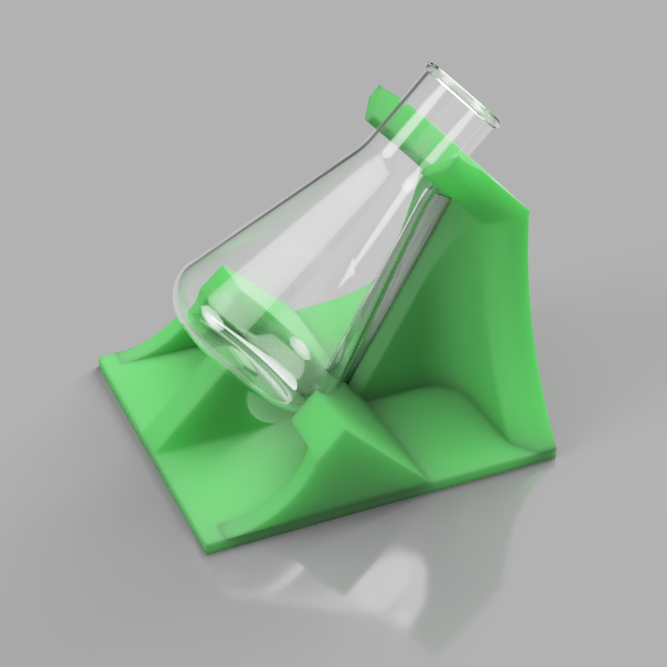 Custom device for non-disruptive measurement of cell concentration in suspensions, adapted for various sample sizes to improve lab efficiency.